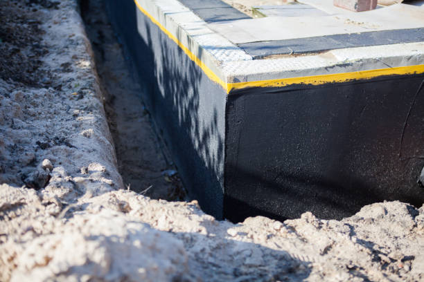 Residential Emergency Waterproofing installation at a Chalmers, IN home by SJ Waterproofing Pros